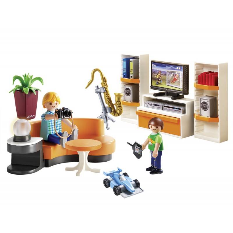PLAYMOBIL 9267 CITY LIFE MODERN HOUSE LIVING ROOM TOY